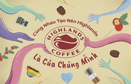 Highlands Coffee refreshes logo with its community-driven message
