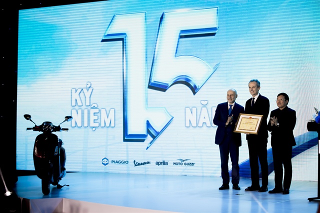 Piaggio Vietnam affirms important position as it celebrates 15th anniversary