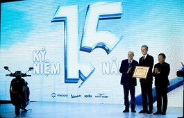 Piaggio Vietnam affirms important position as it celebrates 15th anniversary