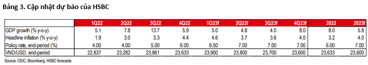HSBC: 2023 sẽ là một năm thách thức
