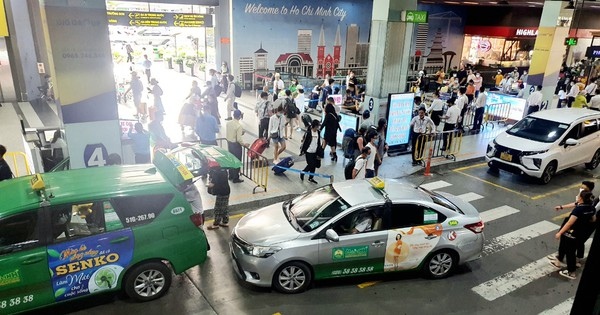 Sắp có thêm chỗ đậu taxi tại bãi đệm sân bay Tân Sơn Nhất