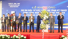 Hanoi begins work on Phu Yen craft village industrial cluster