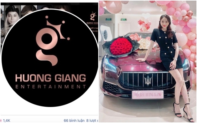 นอกจากจะเปิดบริษัทบันเทิงแล้ว Huong Giang สาวประเภทสองยังมีรถซุปเปอร์คาร์และจำนองธนาคารอีกด้วย