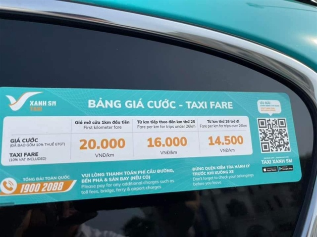 Cận cảnh hàng trăm taxi điện của tỉ phú Phạm Nhật Vượng tại TP HCM - Ảnh 4.