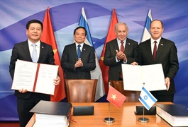 Vietnam becomes first Southeast Asian country to sign FTA with Israel