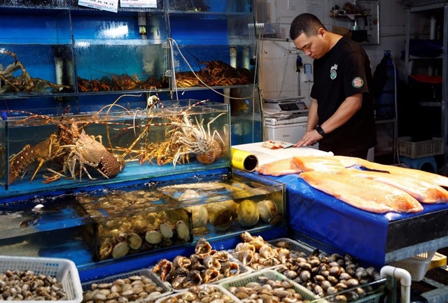 日本向中國和香港出口了多少海鮮？