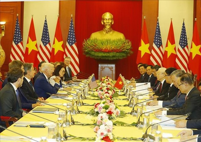 Việt Nam - Mỹ nâng cấp quan hệ lên Đối tác Chiến lược Toàn diện - Ảnh 1.
