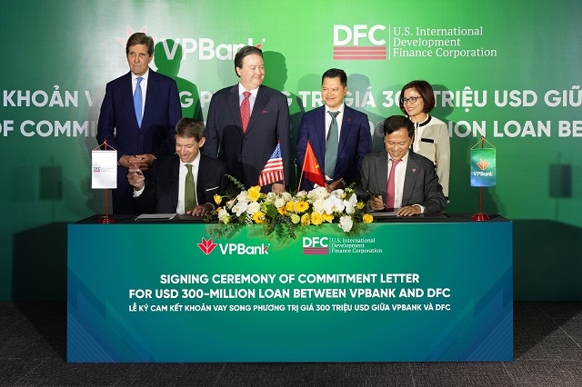DFC cam kết cung cấp khoản vay song phương trị giá 300 triệu USD cho VPBank để thúc đẩy tài chính bền vững 