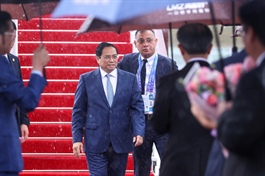 Prime Minister Pham Minh Chinh touches down in China for Expo and summit