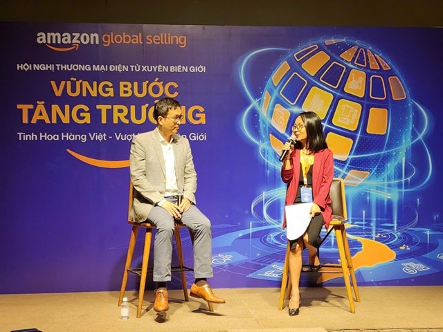Ông Gijae Song, Giám đốc điều hành Amazon Global Selling Việt Nam. ẢNH: THU HÀ