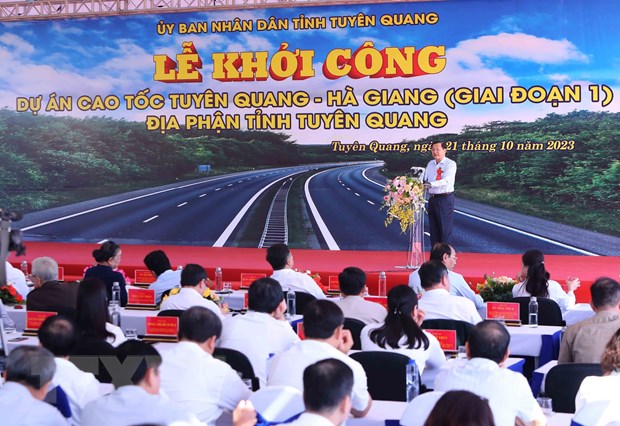 Khởi công Cao tốc Tuyên Quang-Hà Giang, vốn đầu tư 6.800 tỷ đồng