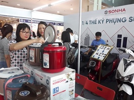 More than 200 booths displayed at the Hanoi Key Industrial Products Exhibition 2023