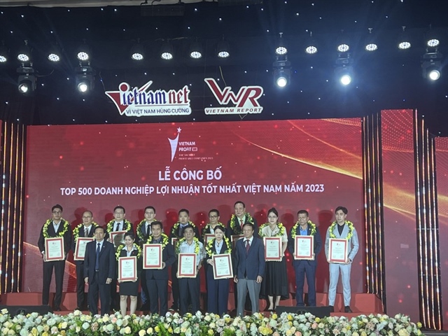 Những doanh nghiệp có lợi nhuận tốt nhất Việt Nam năm 2023 được vinh danh. Ảnh: Minh Trúc