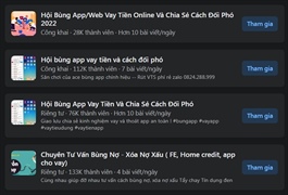 Nở rộ hội nhóm dạy cách “bùng nợ”, công ty tài chính tiêu dùng khốn khổ vì nợ xấu