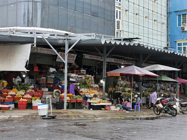 Công ty TNHH MTV Chợ siêu thị Đà Nẵng muốn tăng giá cho thuê kiot tại chợ lên tối đa 681.000 đồng/m2/tháng. Ảnh: TẤN VIỆT