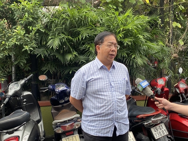 Ông Nguyễn Việt Anh, Phó Chủ tịch Hiệp hội Du lịch <span>TP.HCM</span> chia sẻ phát triển du lịch golf. Ảnh: Hoàng Hiếu.