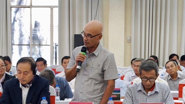 Ông Trần Phú Hậu, Thành viên Minh Tâm Hội quán. Ảnh: HD