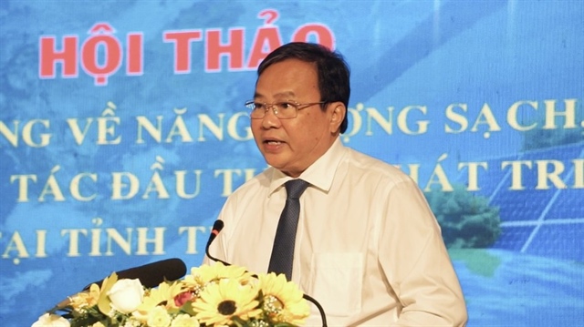 Ông Lê Văn Hẳn, Chủ tịch UBND tỉnh Trà Vinh. Ảnh: HD