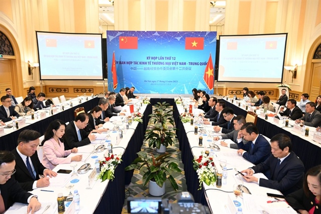 Bộ trưởng Bộ Công Thương Nguyễn Hồng Diên và Bộ trưởng Thương mại Trung Quốc Vương Văn Đào cùng chủ trì Kỳ họp lần thứ 12 Ủy ban hợp tác kinh tế, thương mại Việt Nam – Trung Quốc.