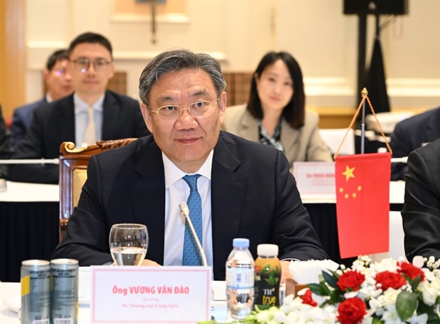 Bộ trưởng Thương mại Trung Quốc Vương Văn Đào tại Kỳ họp lần thứ 12 Ủy ban hợp tác kinh tế, thương mại Việt Nam – Trung Quốc.