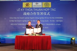 Agreement inked to boost electronics manufacturing in Hanoi