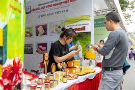 Hanoi celebrates Vietnamese goods identification program