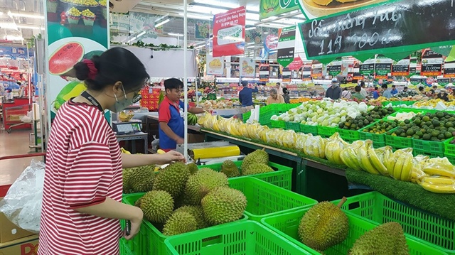 Có nhiều cơ hội thị trường với sầu riêng, mặt hàng được mệnh danh là “vua trái cây” Việt Nam. Ảnh: NHƯ QUỲNH