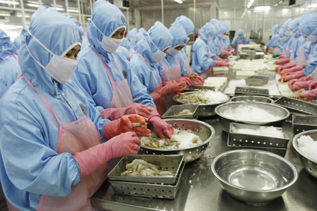 ​Japan ranks third among importers of Vietnamese shrimp in January-February