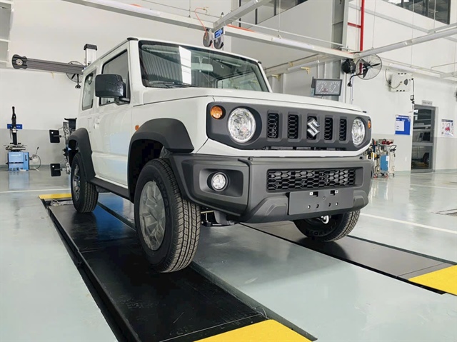 The Suzuki Jimny, a four-wheel drive off-road mini sport utility vehicle manufactured by Japanese automaker Suzuki, will officially be launched in Vietnam in April, 2024. Photo: Supplied
