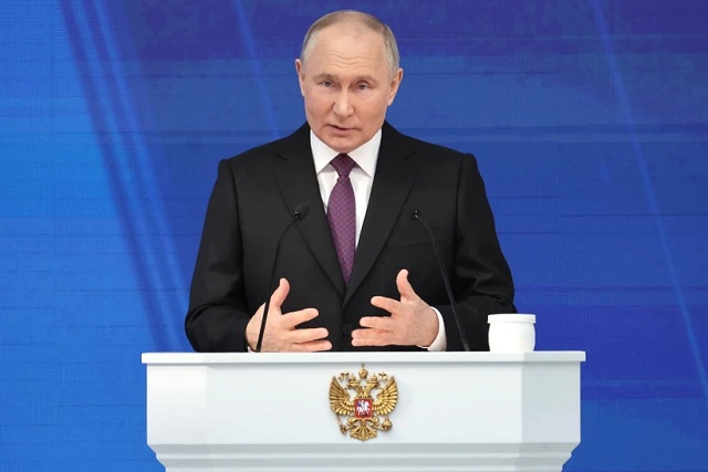 Nga công bố chiến thắng áp đảo của Tổng thống Vladimir Putin