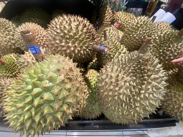 ​Vietnamese durian exports to China contain excessive cadmium: Chinese customs