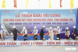 ​Work starts on $570mn seaport in Vietnam’s Quang Tri