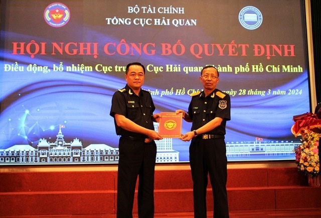 Ông Nguyễn Hoàng Tuấn làm Cục trưởng Cục Hải quan TP HCM- Ảnh 1.