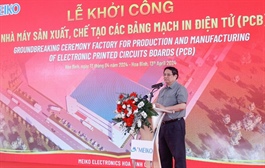​Construction starts on Japan-invested $200mn electronic circuit factory in Vietnam’s Hoa Binh