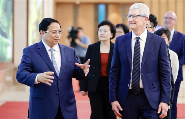 ​Apple keen on boosting investment in Vietnam: CEO Tim Cook