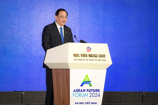 Prime Minister Pham Minh Chinh affirmed that Vietnam always considers ASEAN among its top priorities in foreign, economic, security, and national defense policies. Photo: Nam Tran / Tuoi Tre