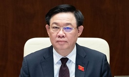 Miễn nhiệm chức vụ Chủ tịch Quốc hội đối với ông Vương Đình Huệ