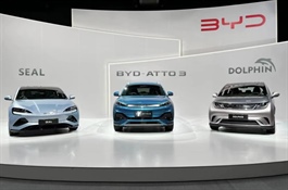 ​3 BYD EVs to make debut in Vietnam in June