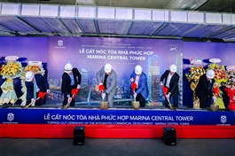 ​Masterise Homes tops out Marina Central Tower in Ho Chi Minh City