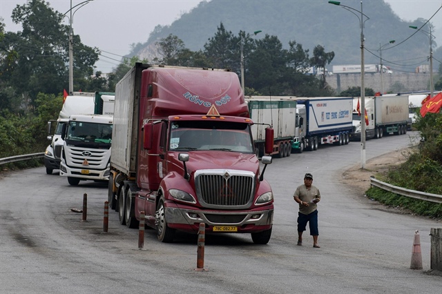​Special-use freight transport route opened to promote Vietnam-China border trade