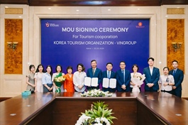 ​Vietnam’s Vingroup, Korea Tourism Organization sign MoU to promote tourism cooperation