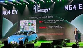 ​China’s MG4 EV makes debut in Vietnam