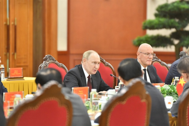 ​Vietnam’s Party chief Nguyen Phu Trong, Russian President Putin aim to boost bilateral ties