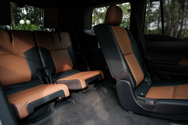 The 2024 Lexus GX 550 features front massaging seats and heated second-row outboard seats. Photo: Lexus