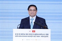 PM Chính urges Korean businesses to expand investments in key areas in Việt Nam