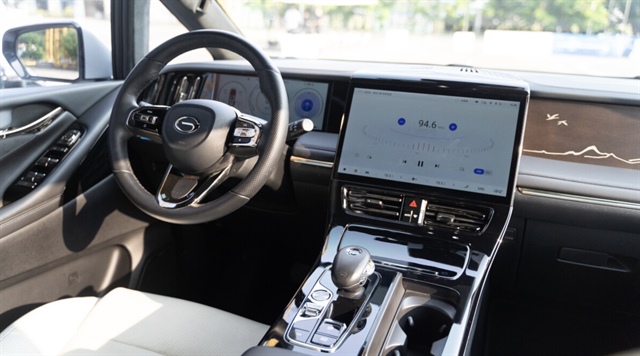 The interior of the GAC M8 is pictured. Photo: GAC