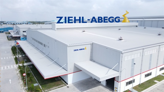A view of Ziehl-Abegg's new factory in Dong Nai Province, southern Vietnam