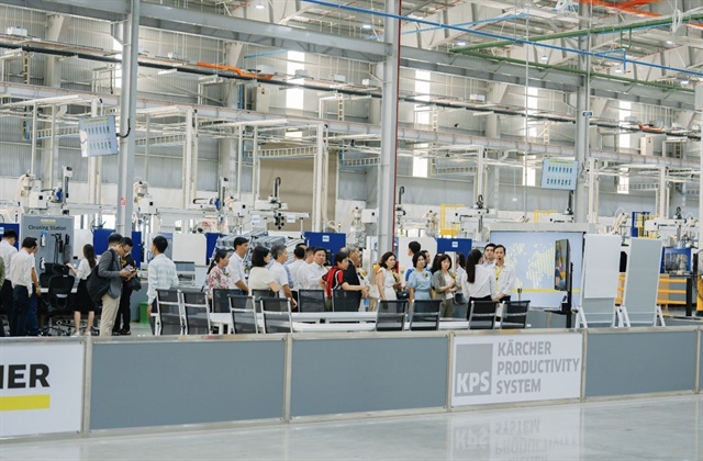 Inside the Kärcher factory in Quang Nam Province, central Vietnam
