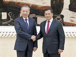 ​Vietnam, Cambodia vow to boost economic connectivity, defense cooperation