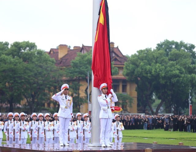TỔNG THUẬT: LỄ QUỐC TANG TỔNG BÍ THƯ NGUYỄN PHÚ TRỌNG- Ảnh 13.